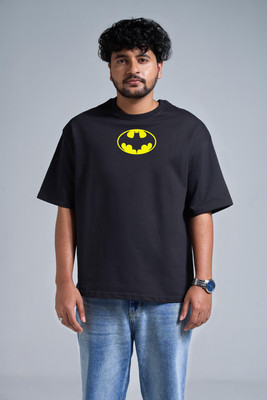 VEYRE Graphic Print Men Round Neck Blue T-Shirt