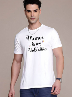 SZN Graphic Print Men Round Neck White T-Shirt