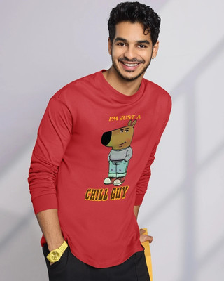 BEWAKOOF Graphic Print Men Round Neck Red T-Shirt