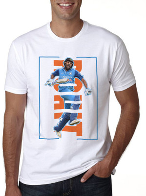 GPI CREATION Typography, Printed Men Round Neck White T-Shirt