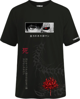 YumeClothing Printed Men Round Neck White T-Shirt