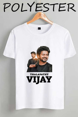 Tee Gallery Printed, Typography Men Round Neck White T-Shirt