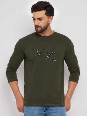 DUKE Printed Men Round Neck Green T-Shirt