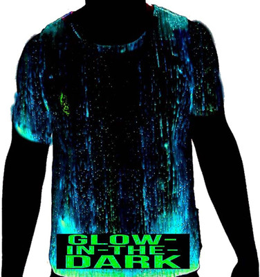 Radium Printed Men Round Neck Multicolor T-Shirt