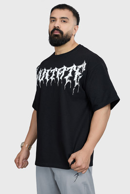 FuaarK Solid Men Round Neck Black T-Shirt