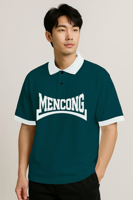 SPOWEARY Striped Men Polo Neck Multicolor T-Shirt