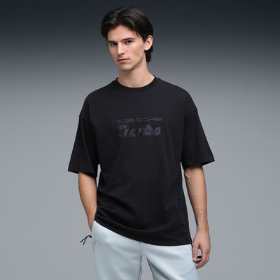 PUMA Solid Men Crew Neck Black T-Shirt