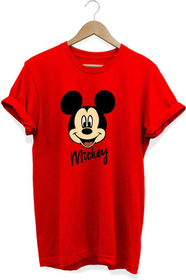 Tee Gallery Printed, Typography Men Round Neck Red T-Shirt