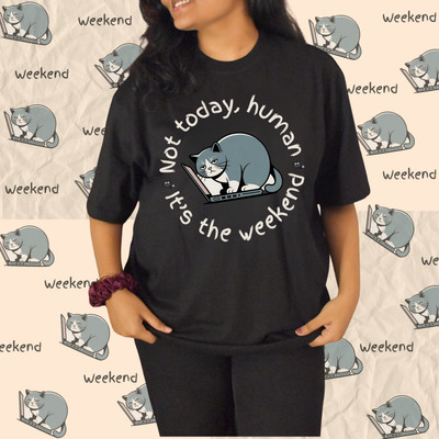 QUIRKLO Printed, Graphic Print Couple Round Neck Black T-Shirt