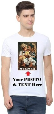 TheWhoop Printed Men Round Neck White T-Shirt