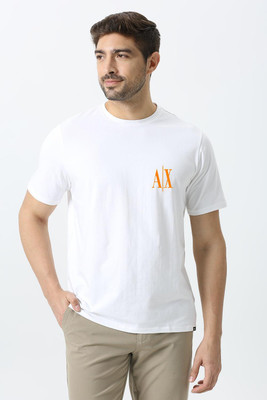 sms creation Graphic Print Men Round Neck White T-Shirt