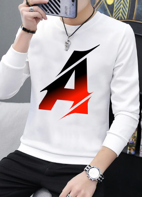 IWF Printed Men Round Neck Multicolor T-Shirt