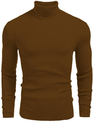 FASHLOOK Full Sleeve Solid Men Sweatshirt