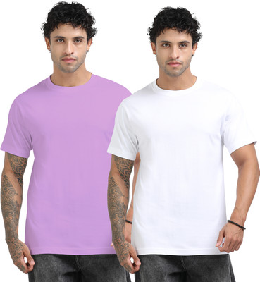 Chill Factor Solid Men Round Neck Multicolor T-Shirt
