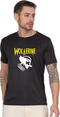 ARTIYAN Graphic Print Men Round Neck Black T-Shirt