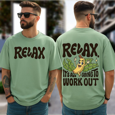 Fabfashion Graphic Print Men Round Neck Green T-Shirt