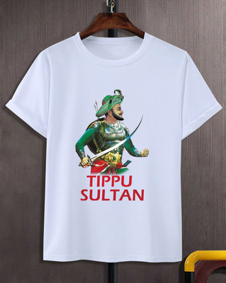 Tee Gallery Printed Men Round Neck White T-Shirt
