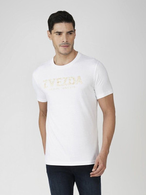Zvezda Printed Men Round Neck White T-Shirt