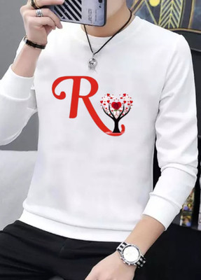 FASHNET Graphic Print Men Round Neck White T-Shirt
