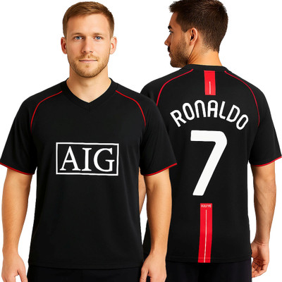 Ryze Printed Men V Neck Black T-Shirt