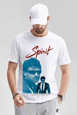 Tee Gallery Printed Men Round Neck White T-Shirt