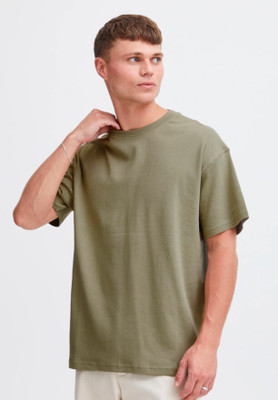 FURRR Self Design Men Round Neck Dark Green T-Shirt