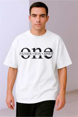 goodsign Printed Men Round Neck White T-Shirt