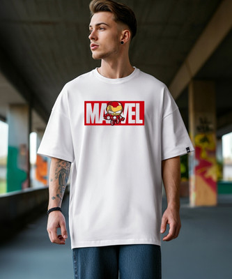 BEWAKOOF Typography Men Round Neck White T-Shirt
