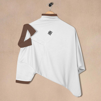 Lolar Solid Men Polo Neck White T-Shirt