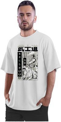 TheFreedomStore Printed Men Round Neck White T-Shirt