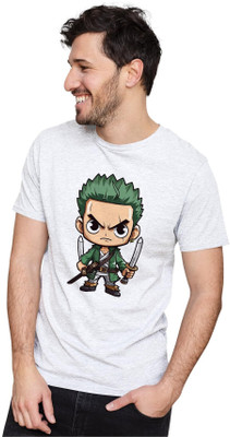 GPGARMENTSS Printed Men Round Neck White T-Shirt