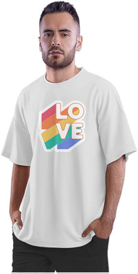 GPGARMENTSS Printed Men Round Neck White T-Shirt