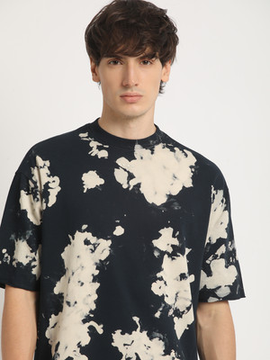 THE BEAR HOUSE Tie & Dye Men Round Neck Multicolor T-Shirt