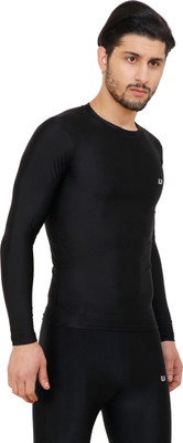 unbeatable Colorblock Men Round Neck Reversible Black T-Shirt