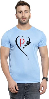 Deccan Store Printed Men Round Neck Blue T-Shirt