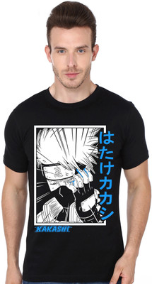 COOQUE Printed, Typography Men Round Neck Black T-Shirt