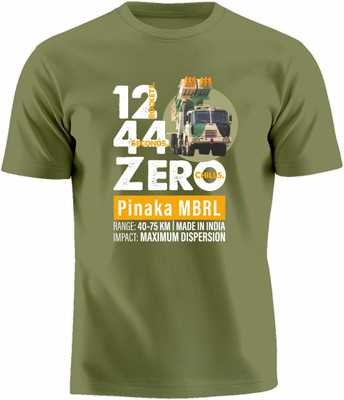 Luv My India Graphic Print Couple Round Neck Green T-Shirt