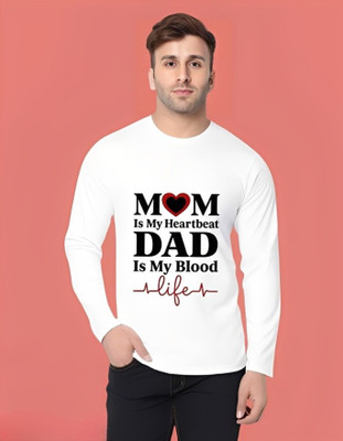Ariesfashion Printed Men Round Neck White T-Shirt