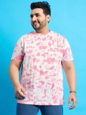 bigbanana Originals Printed Men Round Neck Pink T-Shirt