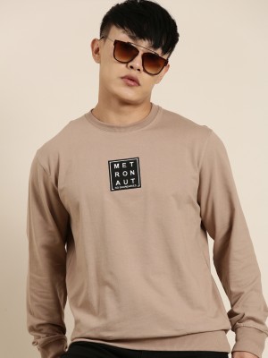 METRONAUT Full Sleeve Self Design Men Sweatshirt