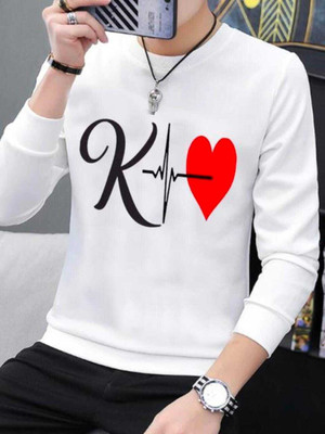 ERAGON FASHION Printed Men Round Neck White T-Shirt