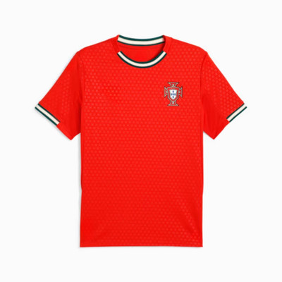 Thiva Printed Men Round Neck Red T-Shirt