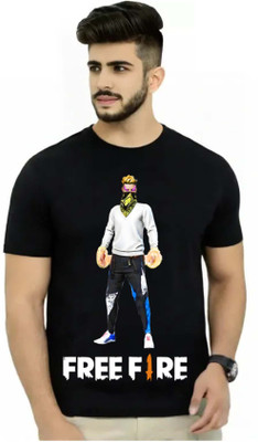 mh trend Solid Men Round Neck Black T-Shirt