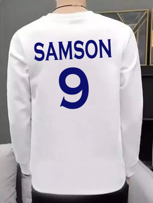 SR Fashion Printed, Typography Men Round Neck White T-Shirt