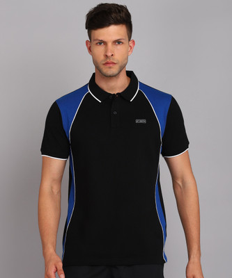 M7 By Metronaut Colorblock Men Polo Neck Multicolor T-Shirt