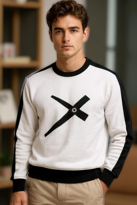 Autna Printed Men Round Neck White T-Shirt