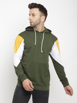 Gritstones Full Sleeve Color Block Men Sweatshirt