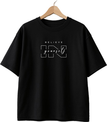 Buddy Collection Graphic Print Men Round Neck Black T-Shirt