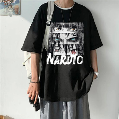Three Arrows Graphic Print Men Round Neck Black T-Shirt