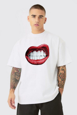Mr dripin Graphic Print Men Crew Neck White T-Shirt
